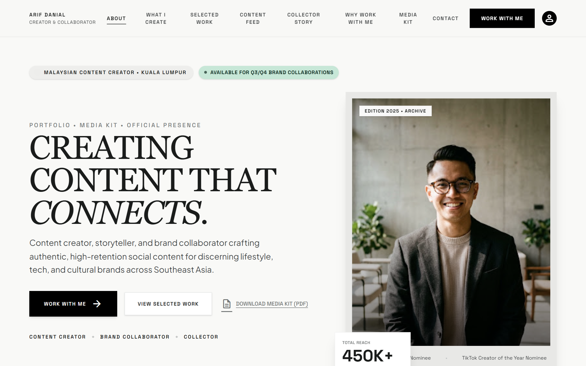 Arif Danial preview