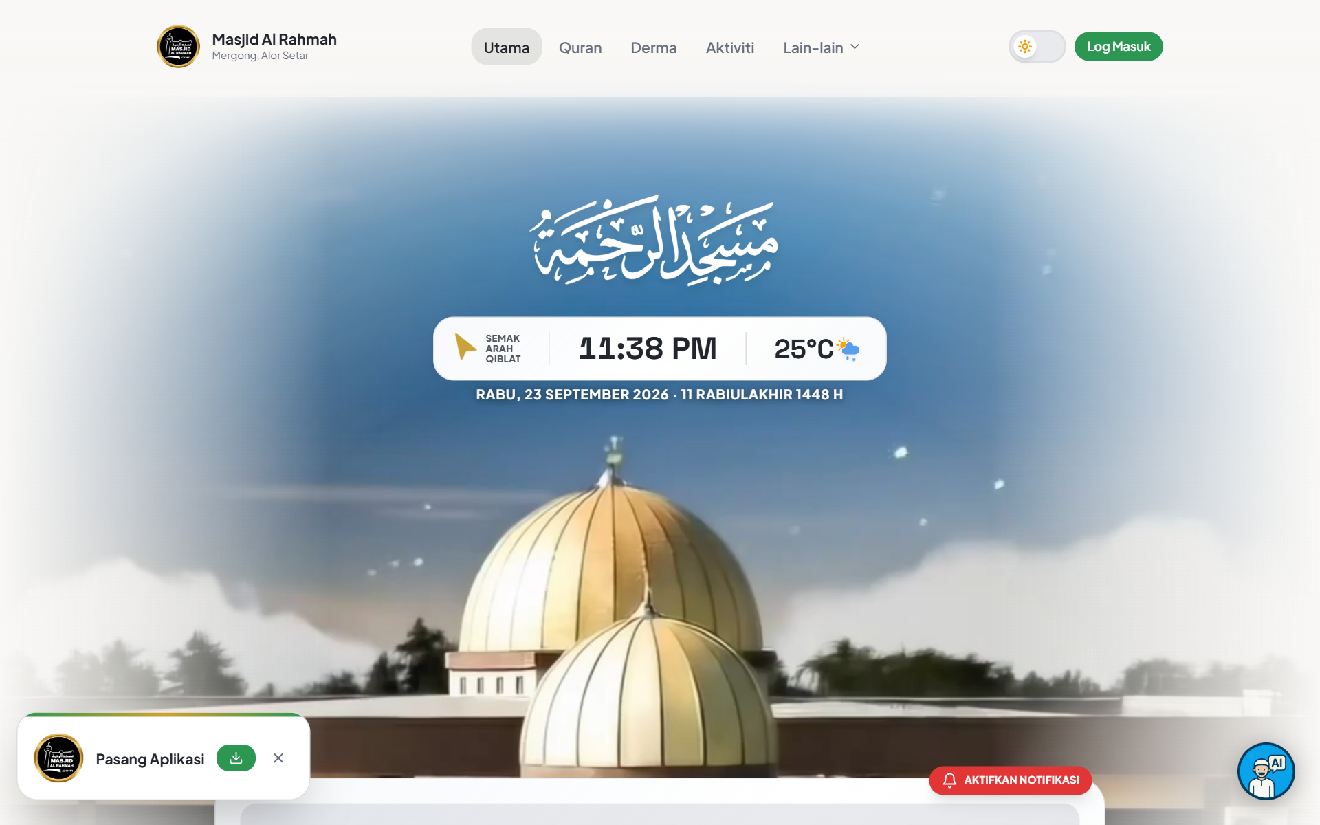E-Masjid preview