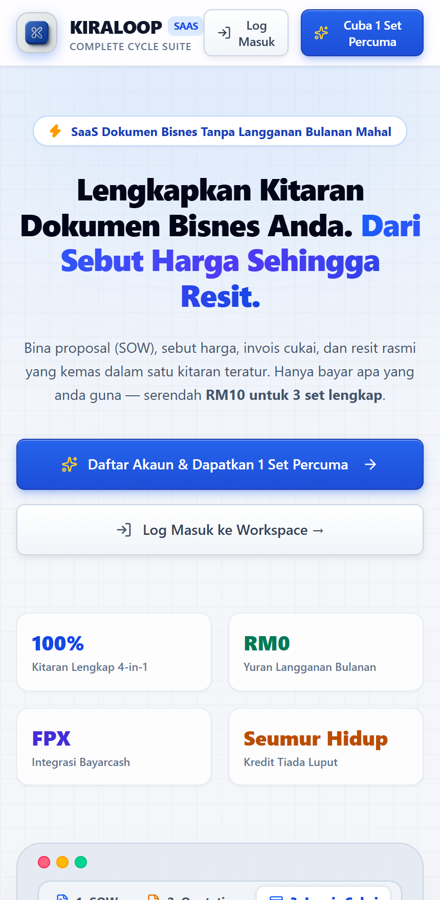 Mobile Checkout Experience