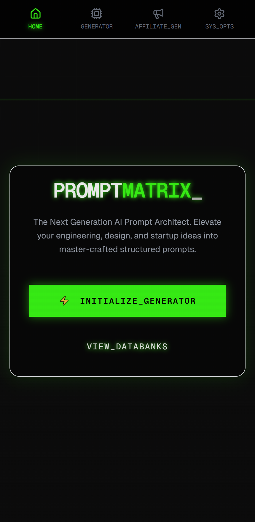 Mobile Synthesis Interface